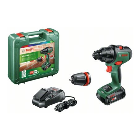 Bosch Akku-Zweigang-Schlagbohrschrauber AdvancedImpact 18, 1 x PBA 18V 2.5 Ah Akku