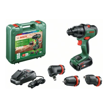 Bosch Akku-Zweigang-Schlagbohrschrauber AdvancedImpact 18, 1 x 18V 2.5 Ah, 2 Aufsätze