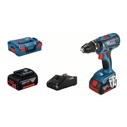 Bosch Akku-Schlagbohrschrauber GSB 18V-28,  2 Akku GBA 18V, Schnellladege. GAL 18V-40