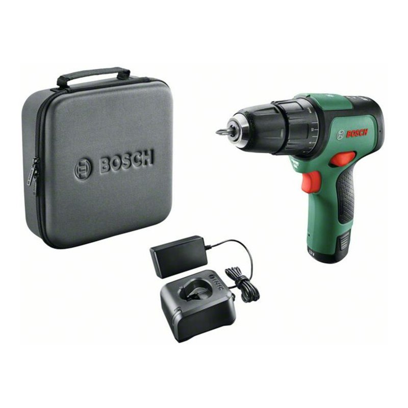Bosch Akku-Zweigang-Schlagbohrschrauber EasyImpact 12, mit 1 x PBA 12V 2.0 Ah Akku