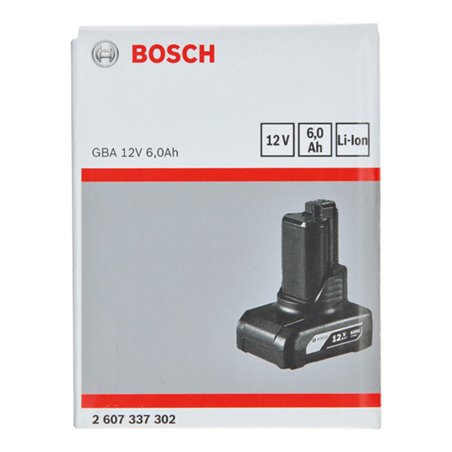 Bosch 12 V-Stab-Li-Ion-Akku mit ECP, 6,0 Ah,