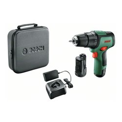 Bosch Akku-Zweigang-Schlagbohrschrauber EasyImpact 12, mit 2 x PBA 12V 2.0 Ah Akku