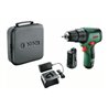 Bosch Akku-Zweigang-Schlagbohrschrauber EasyImpact 12, mit 2 x PBA 12V 2.0 Ah Akku