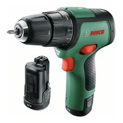 Bosch Akku-Zweigang-Schlagbohrschrauber EasyImpact 12, mit 2 x PBA 12V 2.0 Ah Akku