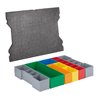 Bosch Boxen für Kleinteileaufbewahrung inset box Set 13 Stück, Passend zur L-BOXX 102