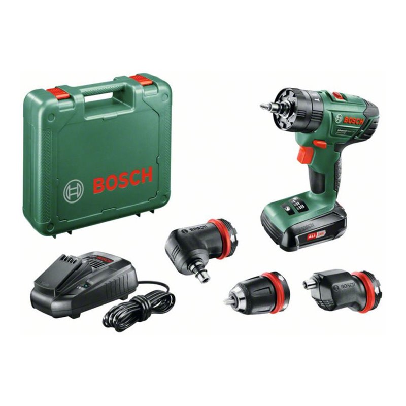 Bosch Akku-Zweigang-Schlagbohrschrauber AdvancedImpact 18 QuickSnap, 1x PBA 18V 1.5 Ah