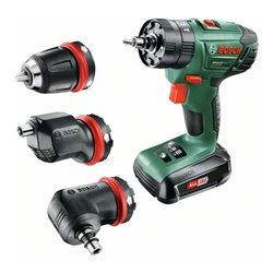 Bosch Akku-Zweigang-Schlagbohrschrauber AdvancedImpact 18 QuickSnap, 1x PBA 18V 1.5 Ah
