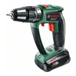 Bosch Akku-Zweigang-Schlagbohrschrauber PSB 18 LI-2 Ergonomic, mit 1 x PBA 18V 2.5 Ah