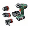 Bosch Akku-Zweigang-Schlagbohrschrauber AdvancedImpact 18 QuickSnap, 2x PBA 18V 1.5 Ah