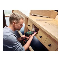 Bosch Akku-Zweigang-Schlagbohrschrauber AdvancedImpact 18 QuickSnap, 2x PBA 18V 1.5 Ah