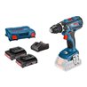 Bosch Professional Set: GSR 18V-28 + 2x GBA 18V 3.0Ah + AL1820 CV