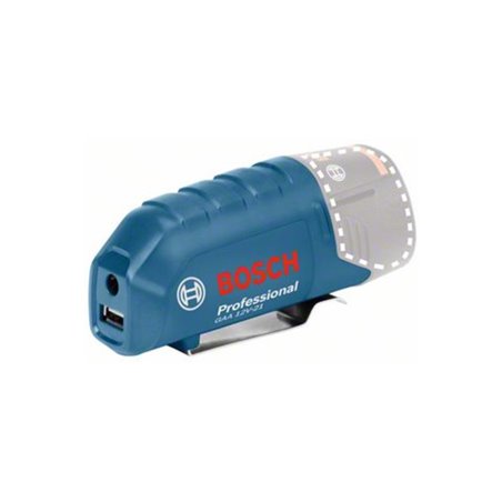 Bosch Ladegerät GAA 12V-21,  USB-Ladeadapter, Ladestrom von 2,1A