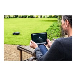 Bosch Roboter-Rasenmäher Indego M+ 700 Ladestation, 1 Kabelverbinder, Begrenzung 175 m