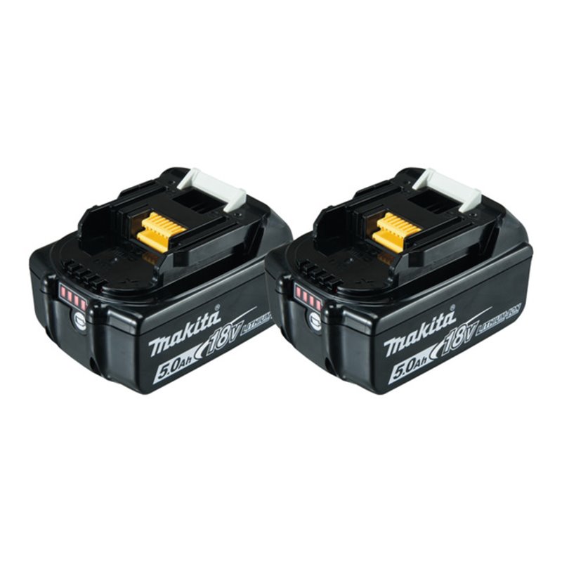 Makita Akku 5,0 Ah Doppelpack BL1850B