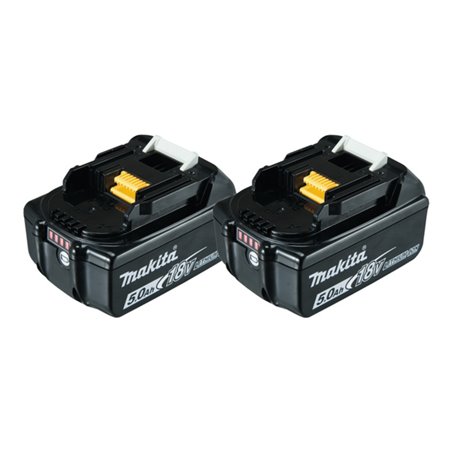 Makita Akku 5,0 Ah Doppelpack BL1850B