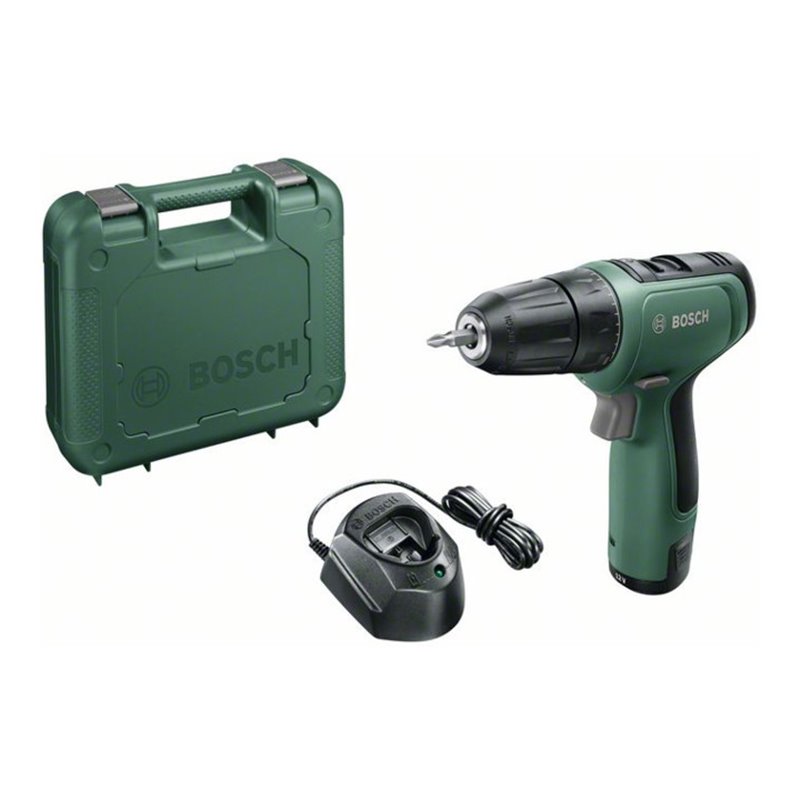 Bosch Akku-Bohrer EasyDrill 1200, 1x Akkupack PBA 12V 1.5Ah O-A, Ladegerät GAL 1210 CV