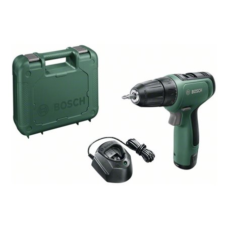 Bosch Akku-Bohrer EasyDrill 1200, 1x Akkupack PBA 12V 1.5Ah O-A, Ladegerät GAL 1210 CV