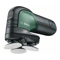 Bosch Akku-Tellerschleifer und -Polierer EasyCurvSander 12, 1 x PBA 12V Akku, Ladege.