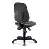 Arbeitsdrehstuhl Rl.Kunstlederpolster schwarz 450-620mm BIMOS