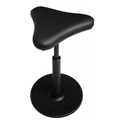 Stehhilfe Kunstleder Sitz-H.570-770mm STA schwarz TOPSTAR