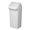 Wertstoffsammler 40l H747xB320xT366mm weiß weiß m.Deckel DURABLE