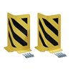 Schutzecke H400xL175/175mm L-Form Stahlbl.schwarz/gelb VE2 St.TTS