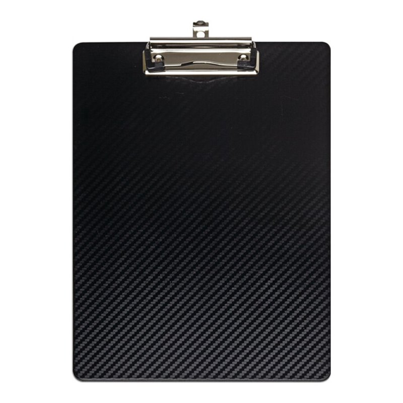 Klemmbrett PP Bügelklemme m.Griffmulde DIN A4 schwarz