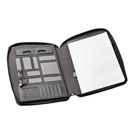 Konferenzmappe anth.A 4 m.Powerbank H37xB262xT333mm STYRO