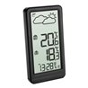 Wetterstation H158xB83xT20mm schwarz Ku.f.in.inkl.Außensender TFA