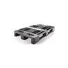 Kunststoffpalette L1200xB800xH150mm 3Kufen durchbrochen m.Rand HD-PE CRAEMER