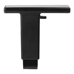 Armlehne f.Bürodrehstuhl höhenv.schwarz TOPSTAR