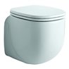 Geberit WC-Sitz 500 by Citterio weiß, mit Deckel, Scharniere verchromt