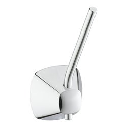 Keuco Toilettenpapier-Ersatzrollenhalter City.2 für Rollenbreite 100/120mm, verchromt