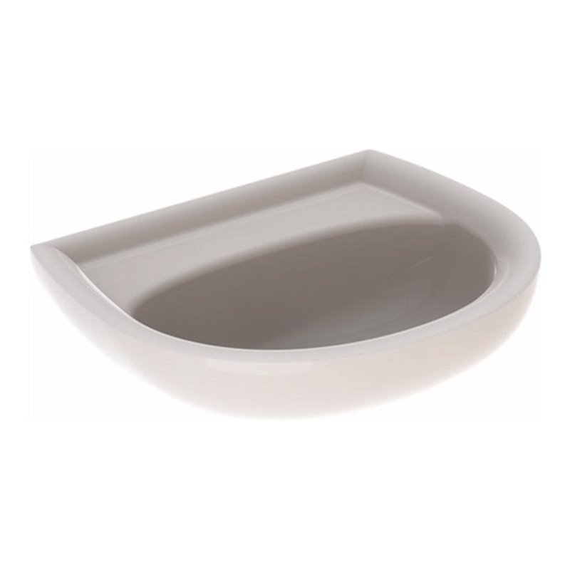 Geberit Waschtisch RENOVA ohne Hahnloch, ohne Überlauf 550 x 450 mm weiß