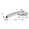 hansgrohe Handbrause MULTI CROMA 100 DN 15 EcoSmart Version 9 l/min chrom