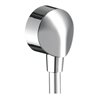 hansgrohe Wandanschluss Fixfit o. Kugelgel. u. Rückflussverh., chrom