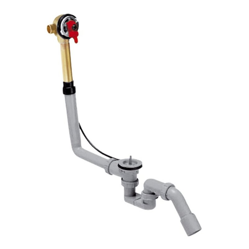 hansgrohe Grundkörper Exafill Wanneneinlauf, Ab- + ÜL-Garn., f Normalwanne