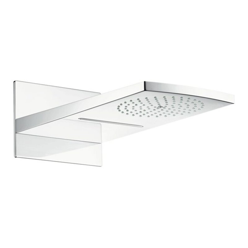 hansgrohe Kopfbrause Raindance Rainfall 180 445x214mm, 2jet, Wandmontage, chrom