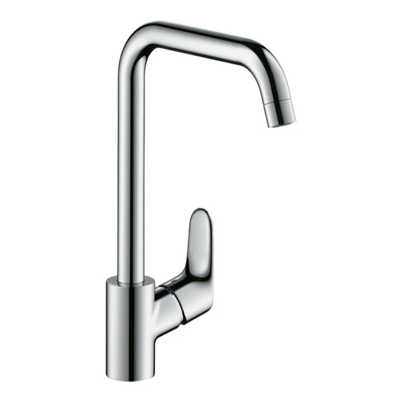 hansgrohe Spültisch-Einhebelmischer 260 Focus M41 ND, off Warmwasserbereiter, 1jet, chrom