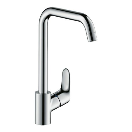 hansgrohe Spültisch-Einhebelmischer 260 Focus M41 ND, off Warmwasserbereiter, 1jet, chrom