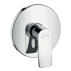 hansgrohe Fertigmontageset Metris UP-Brause-Einhebelmischer, Ros. rd, 1 Verbr., chrom