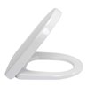 V&B WC-Sitz Compact SUBWAY Scharniere aus Edelstahl, SoftClosing Funktion weiß alpin