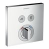 hansgrohe Fertigmontageset ShowerSelect 2 Verbraucher, UP-Mischer, chrom