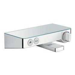 hansgrohe Badewannenthermostat ShowerTablet Sel. 300 300x160mm, AP, 2 Verb, A 192mm, we/vc