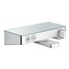 hansgrohe Badewannenthermostat ShowerTablet Sel. 300 300x160mm, AP, 2 Verb, A 192mm, we/vc