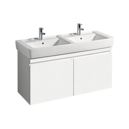 Geberit Waschtischunterschrank RENOVA PLAN 1226 x 586 x 438 mm Lack weiß hochglanz