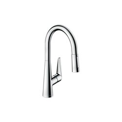 hansgrohe Spültisch-Einhebelmischer 200 Talis M51 mit Ausziehbrause, 2jet, chrom