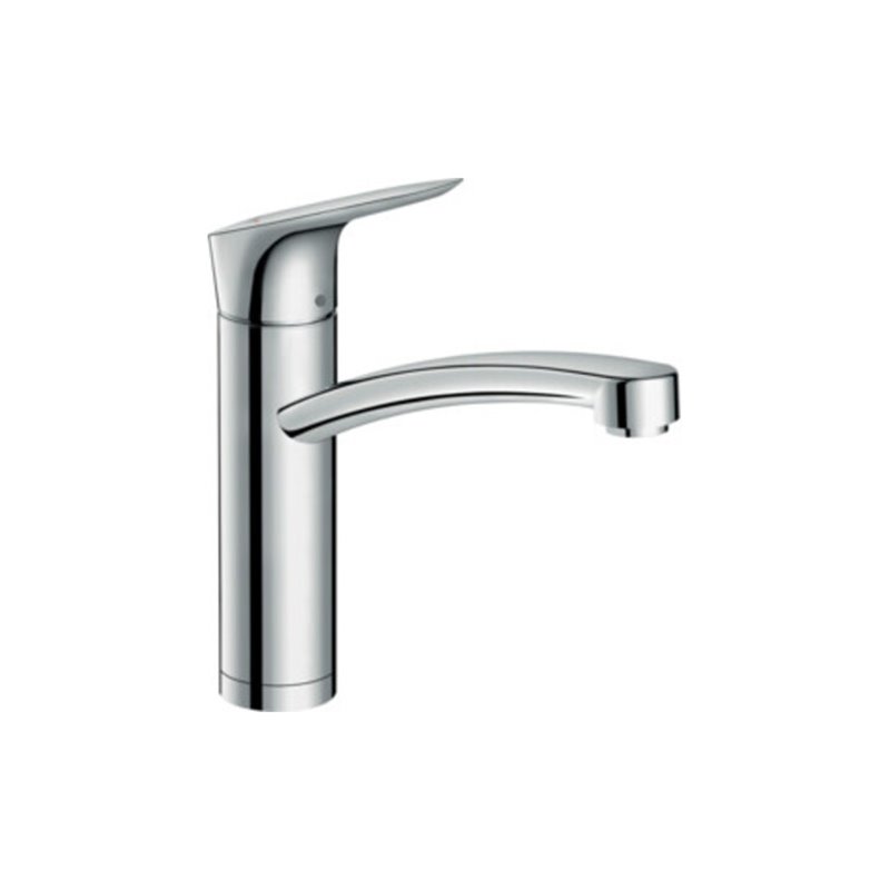 hansgrohe Spültisch-Einhebelmischer 160 Logis M31 Vorfenstermontage, 1jet, chrom