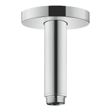 hansgrohe Deckenanschluss S 100mm, chrom, runde Rosette