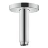 hansgrohe Deckenanschluss S 100mm, chrom, runde Rosette